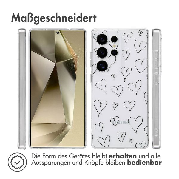 imoshion Design Hülle für das Samsung Galaxy S25 Ultra - Hearts