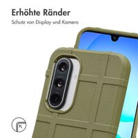 imoshion Rugged Shield Backcover Samsung Galaxy A17 - Dunkelgrün