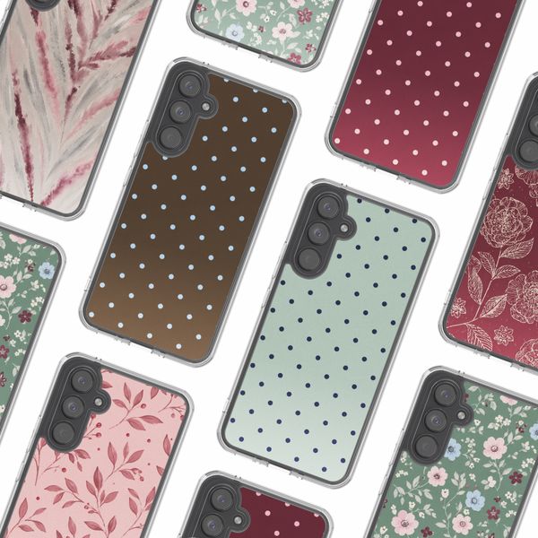 imoshion Design Hülle Samsung Galaxy A18 (4G) / A17 (4G/5G) - Polka Dot Bruin