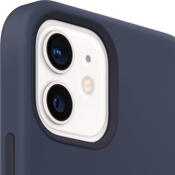 Apple Silikon-Case MagSafe Apple iPhone 12 Mini - Deep Navy