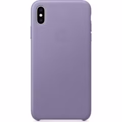 Apple Leder-Case Lila für das Apple iPhone Xs Max