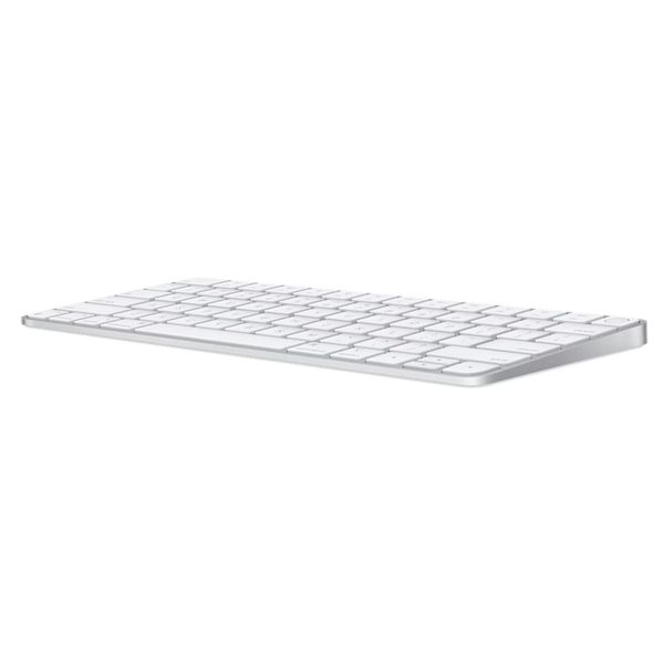 Apple Magic Keyboard mit Touch ID - Kabellose Tastatur - QWERTY / US - Lightning - Weiß