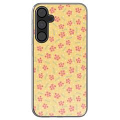 imoshion  Design Hülle für das Samsung Galaxy A55 - Sunny Yellow Petite Flowers