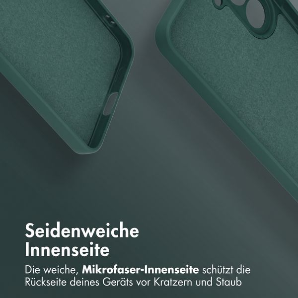 imoshion Color Back Cover mit MagSafe Samsung Galaxy S26 FE - Dunkelgrün