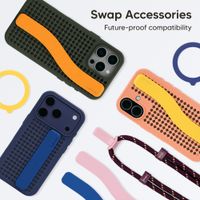 Callbuddy Hülle mit Strap Apple iPhone 17 Pro - Coral Pop
