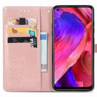 imoshion Mandala Klapphülle für das Oppo A74 (5G) / A54 (5G) - Rosé Gold