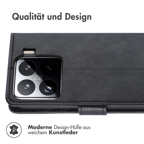 imoshion Luxuriöse Klapphülle Xiaomi 15 - Schwarz