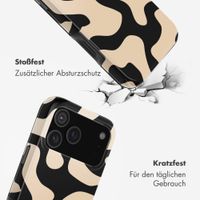 Selencia Vivid Back Cover Apple iPhone 17 Pro Max - Art Wave Black