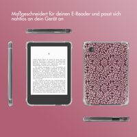 imoshion Design Clear Backcover Kobo Clara Colour / Clara BW - Bloom Love Blush
