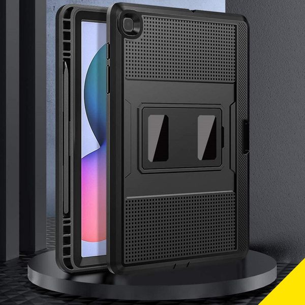 Accezz Robustes Back Case Samsung Galaxy Tab S6 Lite (2020/2022/2024)  - Schwarz