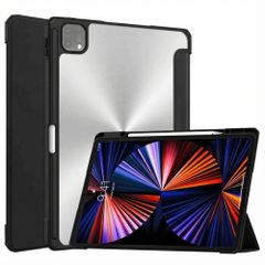 imoshion Trifold Hardcase Klapphülle Apple iPad Pro 12.9 (2018/2020/2021/2022) - Schwarz