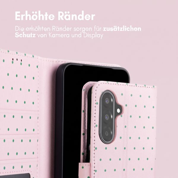 imoshion Design Klapphülle Samsung Galaxy A56 - Happy Dots