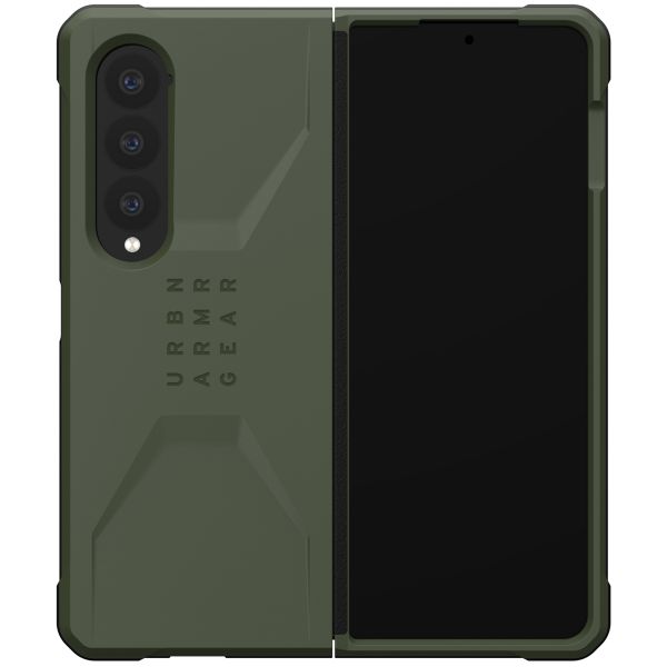 UAG Civilian Backcover für das Samsung Galaxy Z Fold 4 - Grün