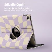 imoshion 360° drehbare Design Klapphülle für das iPad 9 (2021) / iPad 8 (2020) / iPad 7 (2019) 10.2 Zoll - Dancing Cubes
