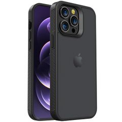 Accezz Rugged Frosted Back Cover Apple iPhone 14 Pro Max - Schwarz