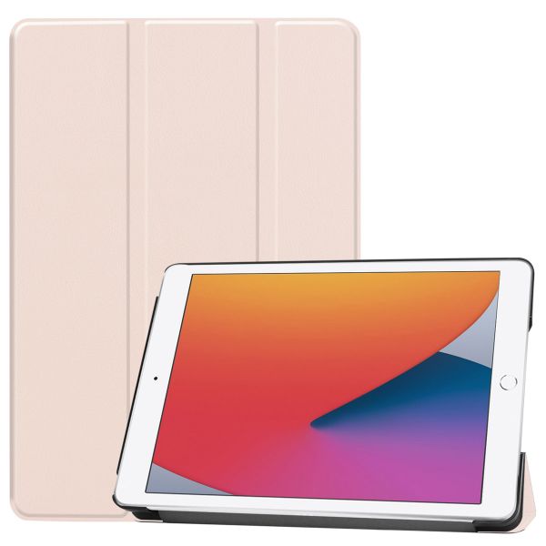 imoshion Trifold Klapphülle für das iPad 9 (2021) 10.2 Zoll / iPad 8 (2020) 10.2 Zoll / iPad 7 (2019) 10.2 Zoll - Beige