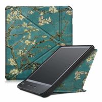 imoshion Design Klappbare Klapphülle für das Kobo Libra H2O - Green Plant