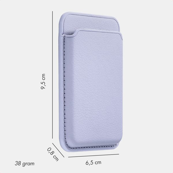 imoshion Magnetischer Kartenhalter - Geeignet für MagSafe - Lila