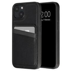 imoshion Backcover mit Kartenfach und Ständer Apple iPhone 15 - Schwarz