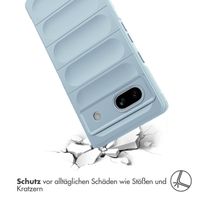 imoshion EasyGrip Back Cover für das Google Pixel 7a - Hellblau