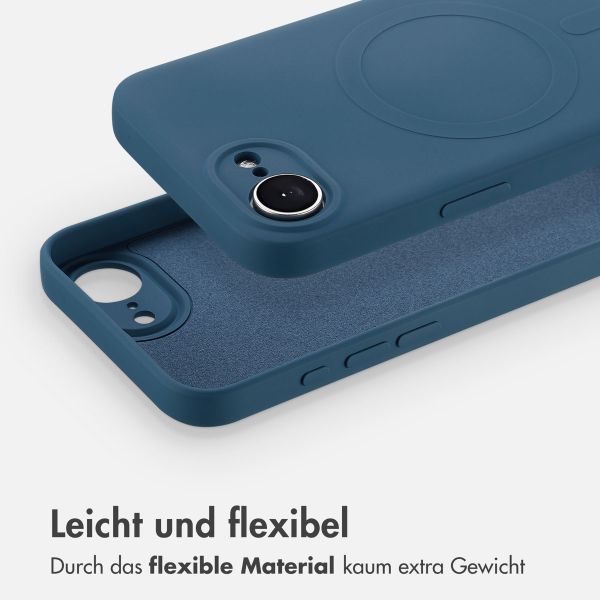 imoshion Color Back Cover mit MagSafe iPhone 16e - Dunkelblau