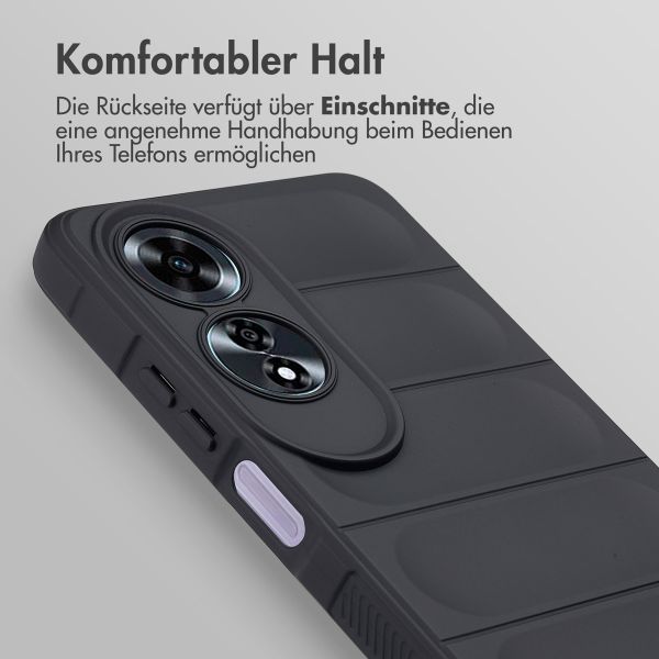 imoshion EasyGrip Back Cover für das Oppo A60 4G - Schwarz