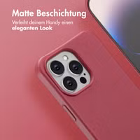 imoshion Color Backcover mit abnehmbarem Handykette und MagSafe Apple iPhone 14 Pro Max - Raspberry