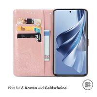 imoshion Mandala Klapphülle für das Oppo Reno 10 / 10 Pro - Rose Gold