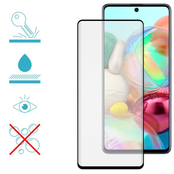 imoshion Anti-Shock Backcover + Premium Screen Protector Galaxy A71