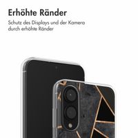 imoshion Design Hülle Samsung Galaxy S25 Edge - Black Graphic