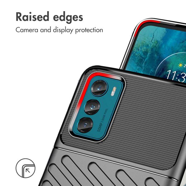 imoshion Thunder Backcover für das Motorola Moto G42 - Schwarz