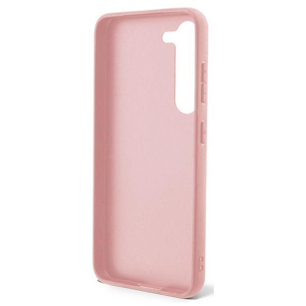 Guess Glitter Flakes Back Cover Samsung Galaxy S24 - Rosa