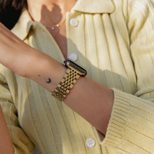 Burga Edelstahlarmband für Apple Watch | 38/40/41/42 mm - Gold