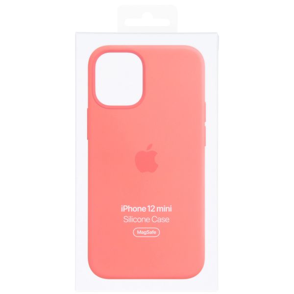 Apple Silikon-Case MagSafe iPhone 12 Mini - Pink Citrus