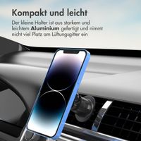 Accezz EasyLock Handyhalterung Auto - Lüftungsgitter - Universal - 360 Grad drehbar - Schwarz