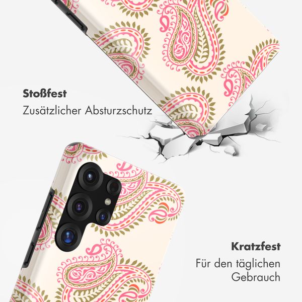 Selencia Vivid Back Cover Samsung Galaxy S25 Ultra - Paisley Blush