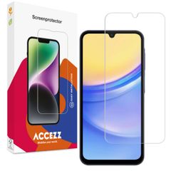 Accezz Screen Protector aus gehärtetem Glas Samsung Galaxy A15 (5G/4G)