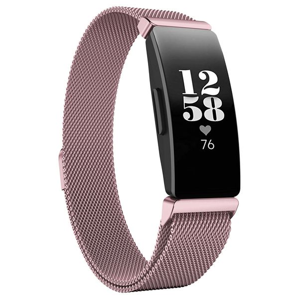 imoshion Milanese Watch Armband Fitbit Inspire - Rose Gold