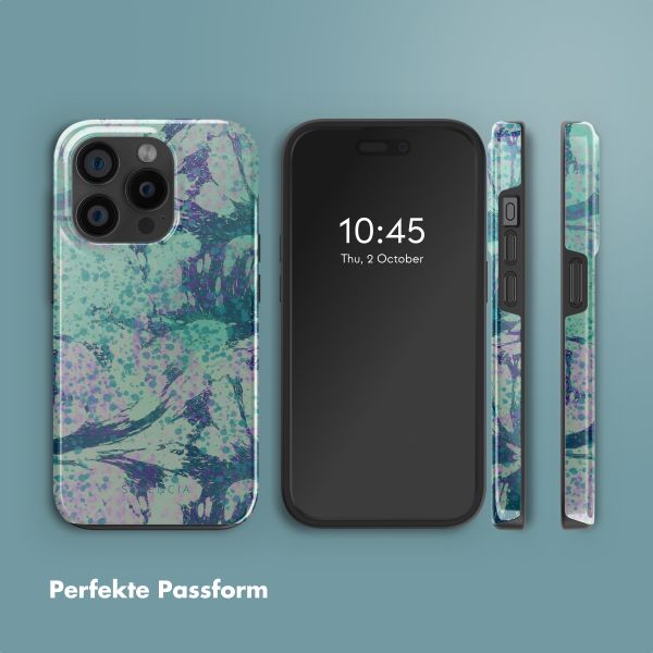 Selencia Vivid Rückabdeckung mit MagSafe Apple iPhone 15 Pro - Fresh Paint Green