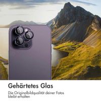 imoshion ﻿2er-Pack Objektivschutz für Kamera für das Apple iPhone 14 Pro / 14 Pro Max - Violett