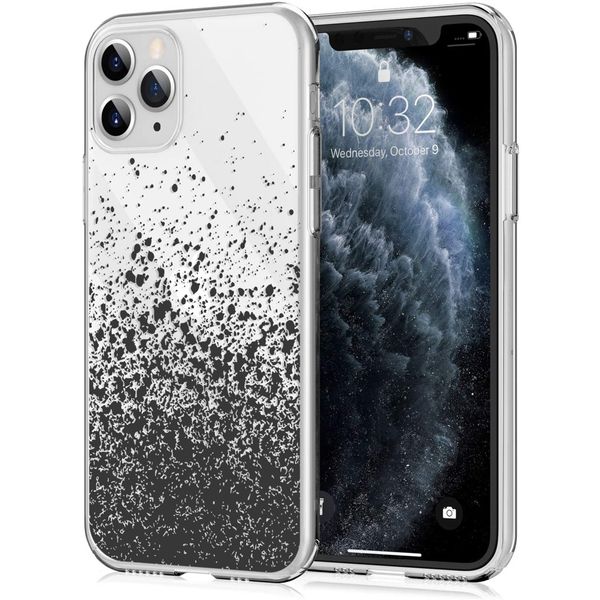 imoshion Design Hülle iPhone 11 Pro - Spritzer - Schwarz