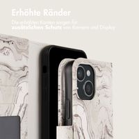 imoshion Design Klapphülle iPhone 15 - Sandy Marble