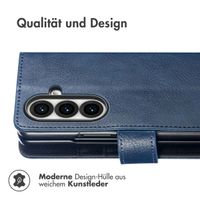 imoshion Luxuriöse Klapphülle Samsung Galaxy Fold 7 - Dunkelblau
