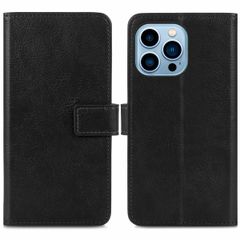 imoshion Luxuriöse Klapphülle Apple iPhone 13 Pro - Schwarz