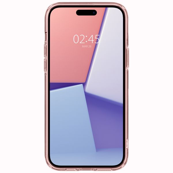 Spigen Ultra Hybrid™ Case für das Apple iPhone 15 - Rose Crystal