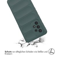 imoshion EasyGrip Back Cover für das Samsung Galaxy A53 - Dunkelgrün