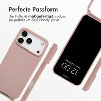 imoshion SilikonHülle mit Band Apple iPhone 18 Pro / 17 Pro - Sand Pink