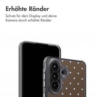 imoshion Design Hülle Samsung Galaxy A57 (5G) - Polka Dot Bruin
