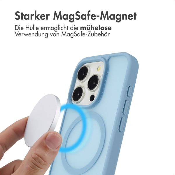 imoshion Color Guard Back Cover mit MagSafe für das iPhone 15 Pro - Hellblau