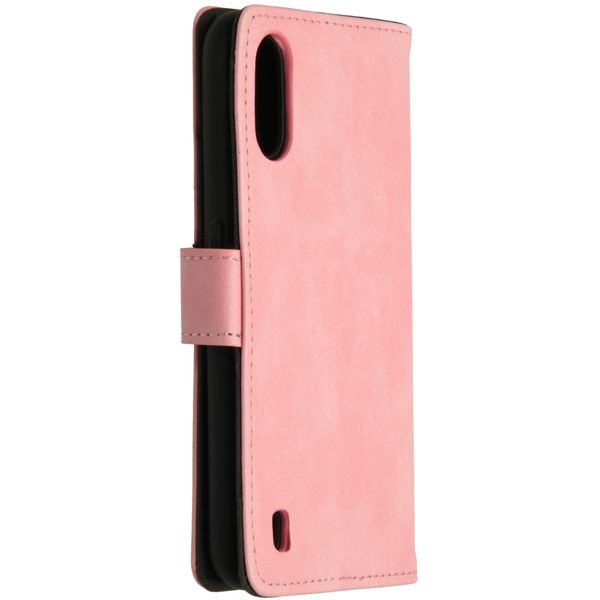 imoshion Luxuriöse Klapphülle Rosa für Samsung Galaxy A01